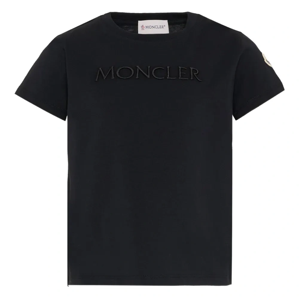 Футболка с короткими рукавами и тиснёным логотипом