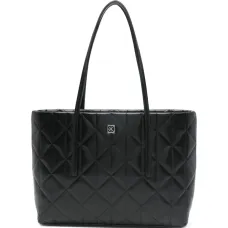 Маленькая сумка-тоут с логотипом на пластине