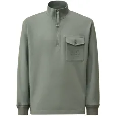 Толстовка на молнии с нагрудным карманом