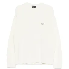 Джемпер с нашивкой-логотипом