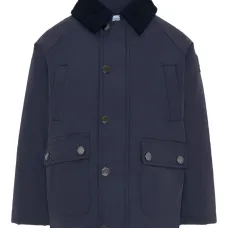 Куртка с карманами и вельветовым воротником Куртка с карманами и вельветовым воротником