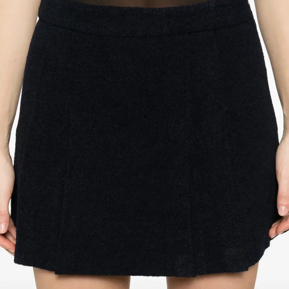 Плиссированная мини-юбка