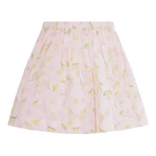 Мини-юбка с вишнёвым принтом