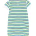 Платье-поло в полоску
