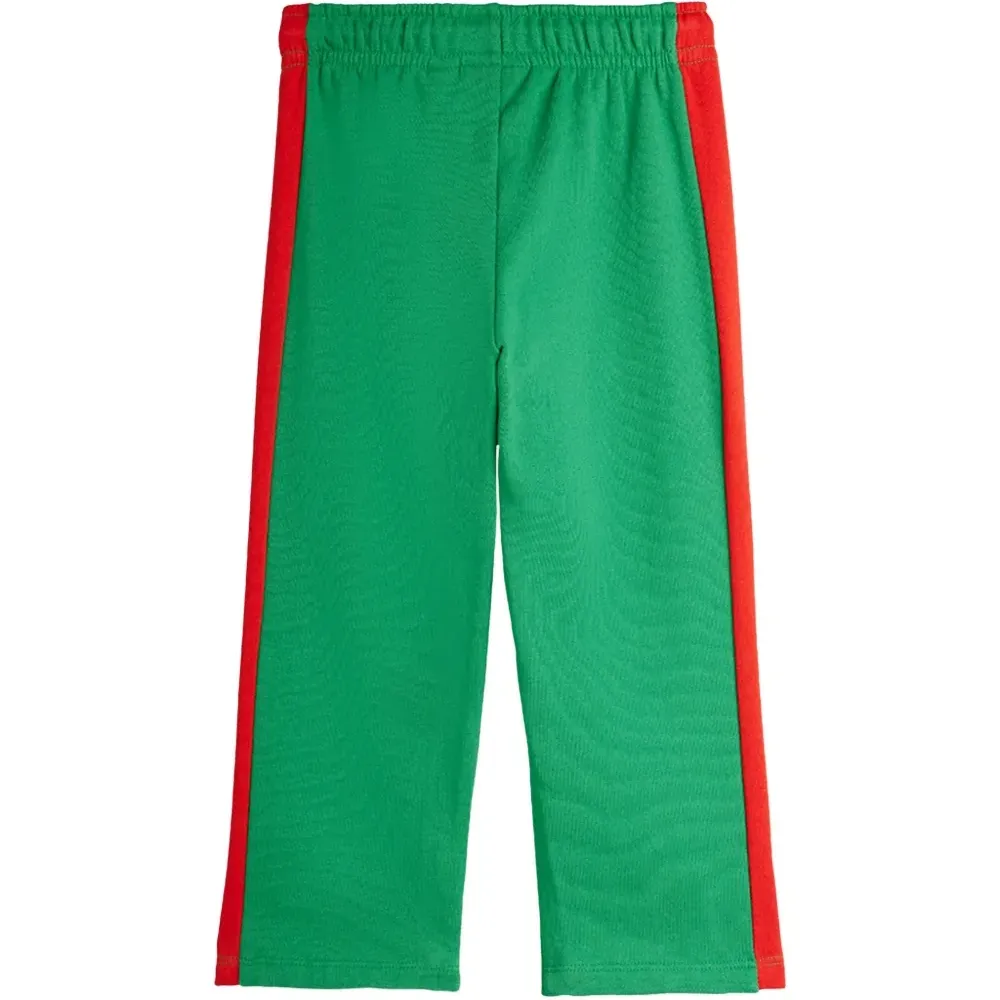 Брюки с боковой полосой и вышивкой ET