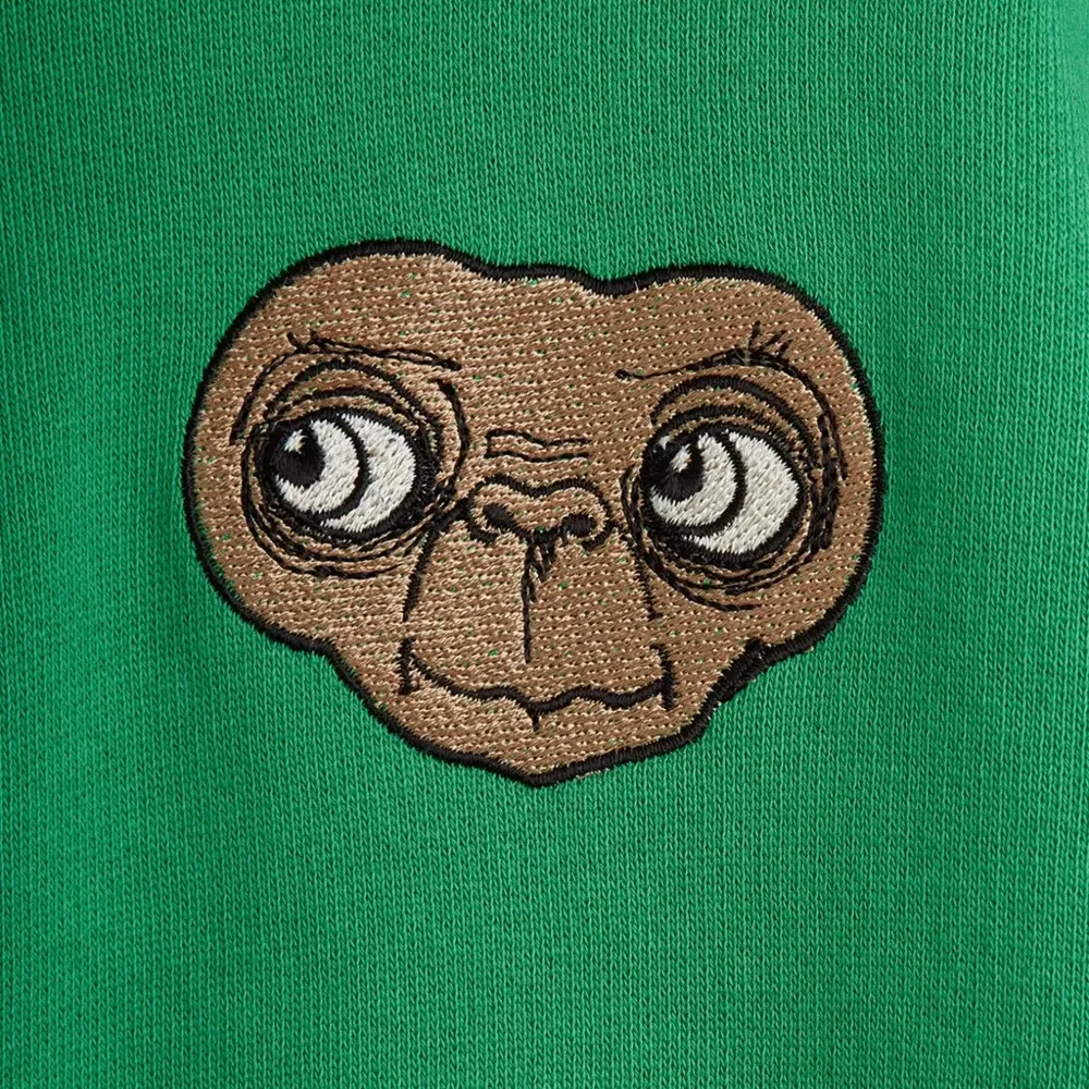 Брюки с боковой полосой и вышивкой ET