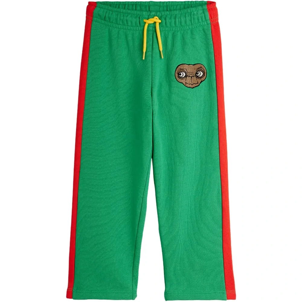 Брюки с боковой полосой и вышивкой ET