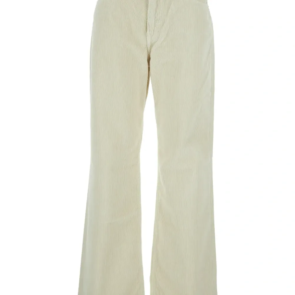 Вельветовые брюки с нашивкой-логотипом