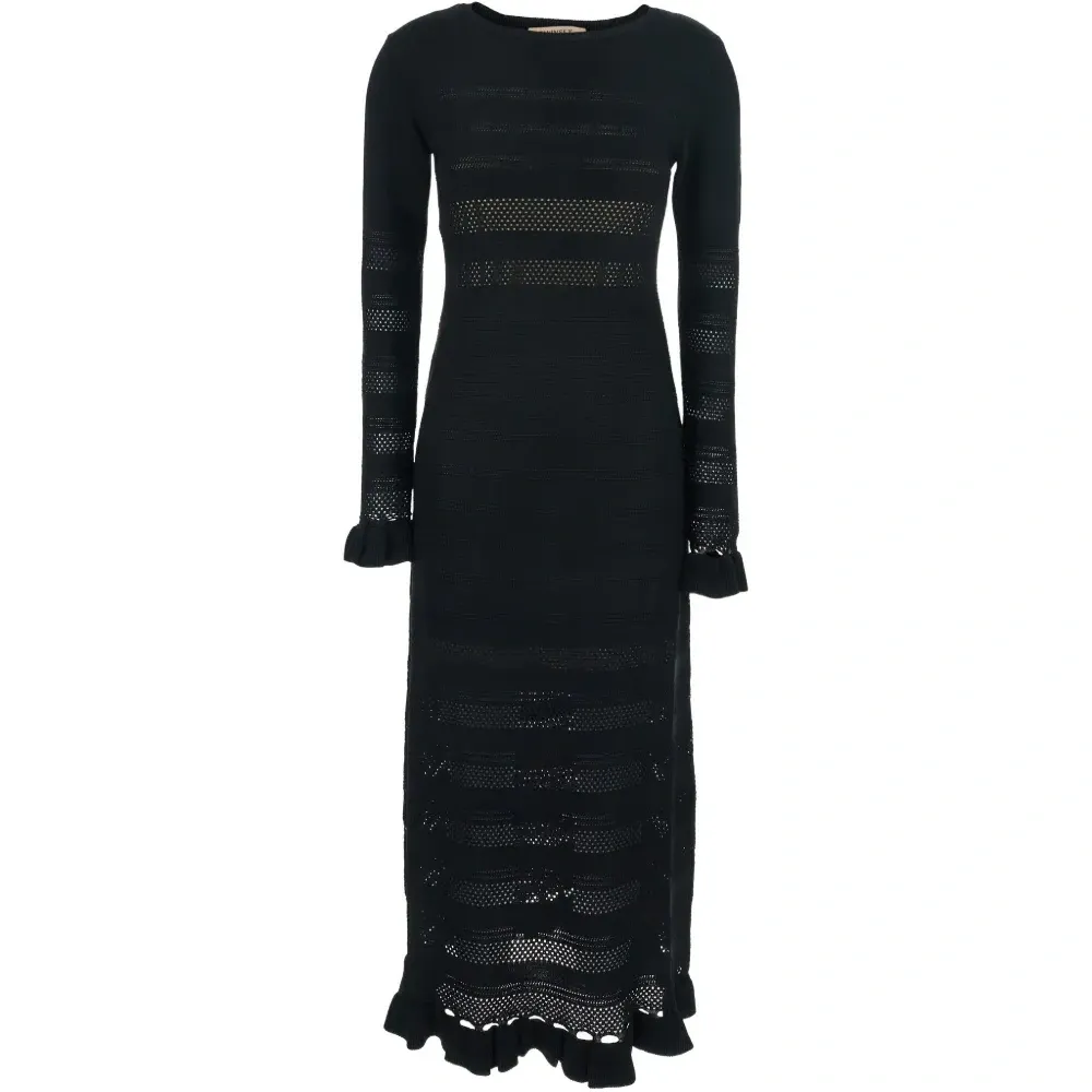 Платье с оборками