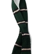 Шелковый галстук в полоску