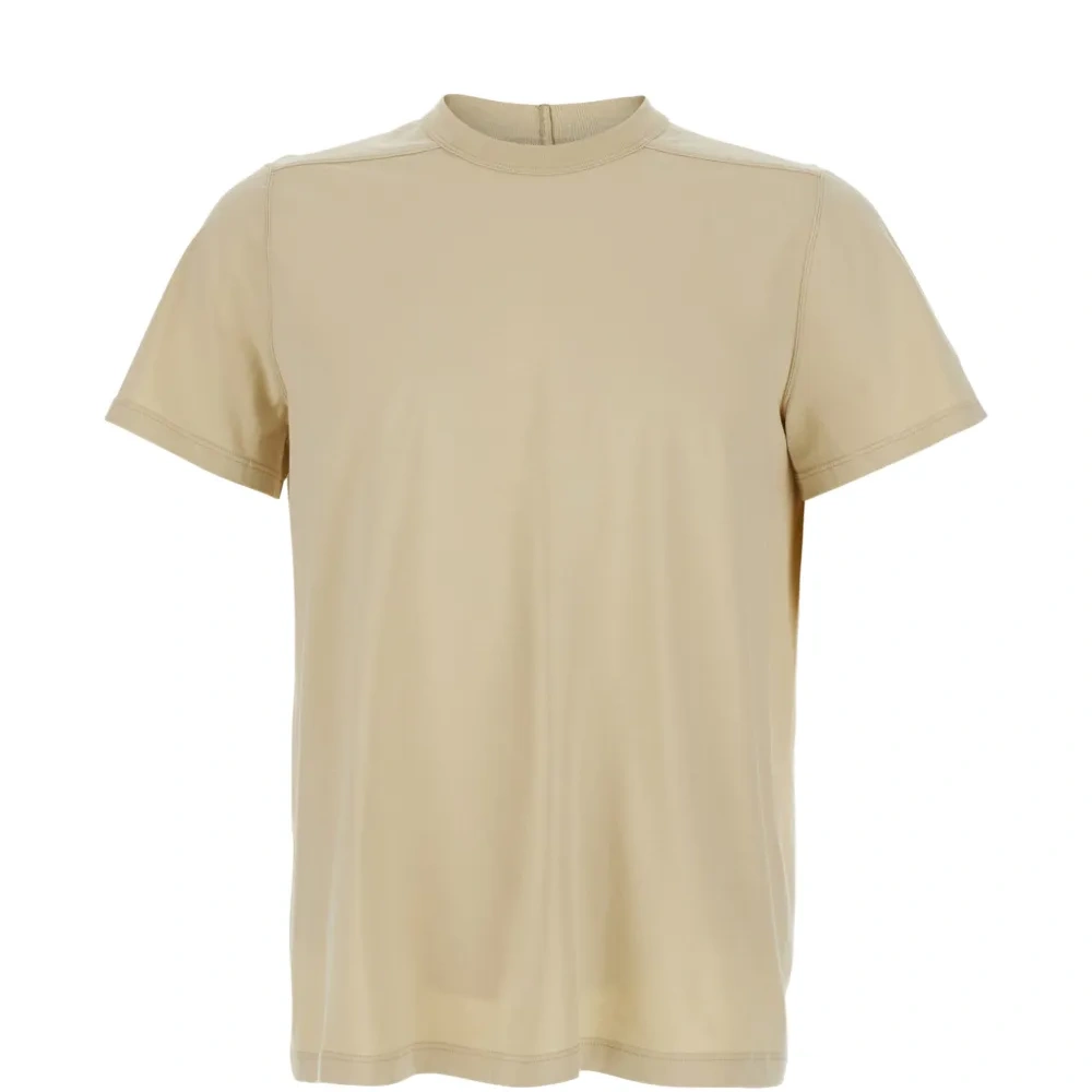 Футболка с круглым вырезом и простроченными деталями