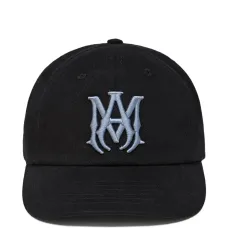 Джинсовая кепка с вышивкой MA