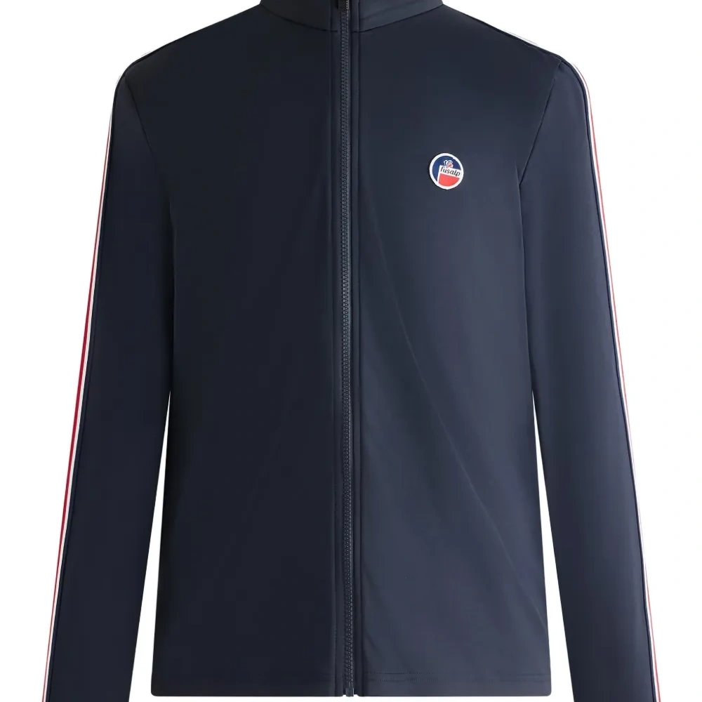 Полосатая куртка на молнии Mario