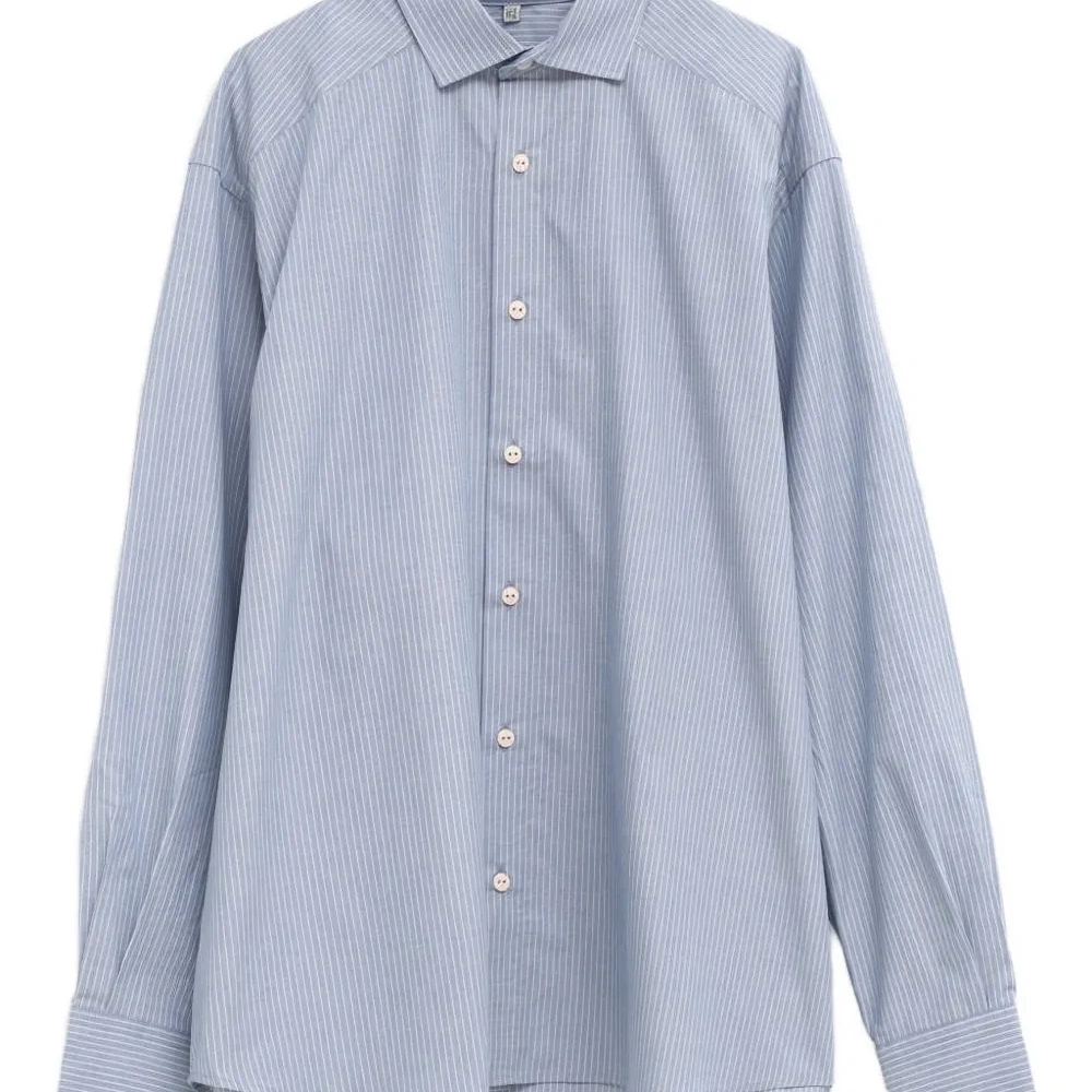 Полосатая рубашка Клод на пуговицах