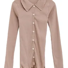 Рубашка Iso в рубчик на пуговицах Рубашка Iso в рубчик на пуговицах