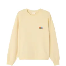 Свитшот с длинными рукавами и круглым вырезом