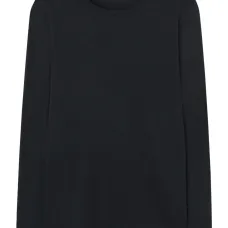 Футболка с длинными рукавами и круглым вырезом