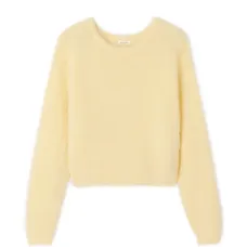 Свитер с круглым вырезом