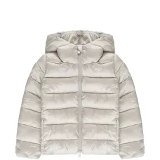 Стеганая куртка с капюшоном на молнии Bibi