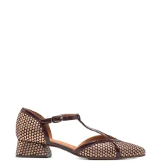 Туфли-лодочки Hidrow с T-образным ремешком