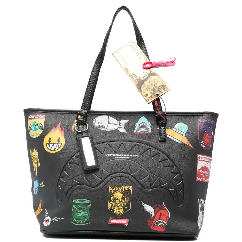 Сумка на плечо с графическим принтом