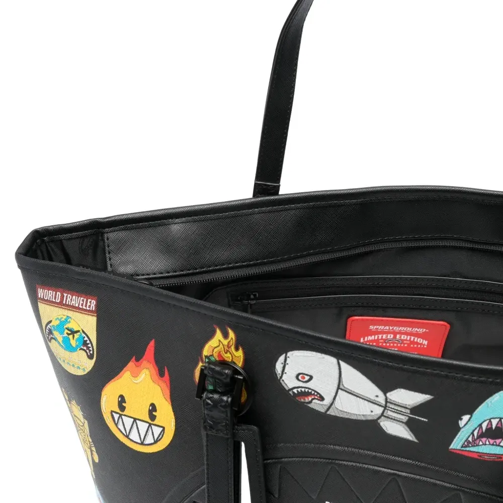 Сумка на плечо с графическим принтом