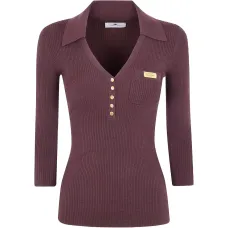 Топ с логотипом-табличкой