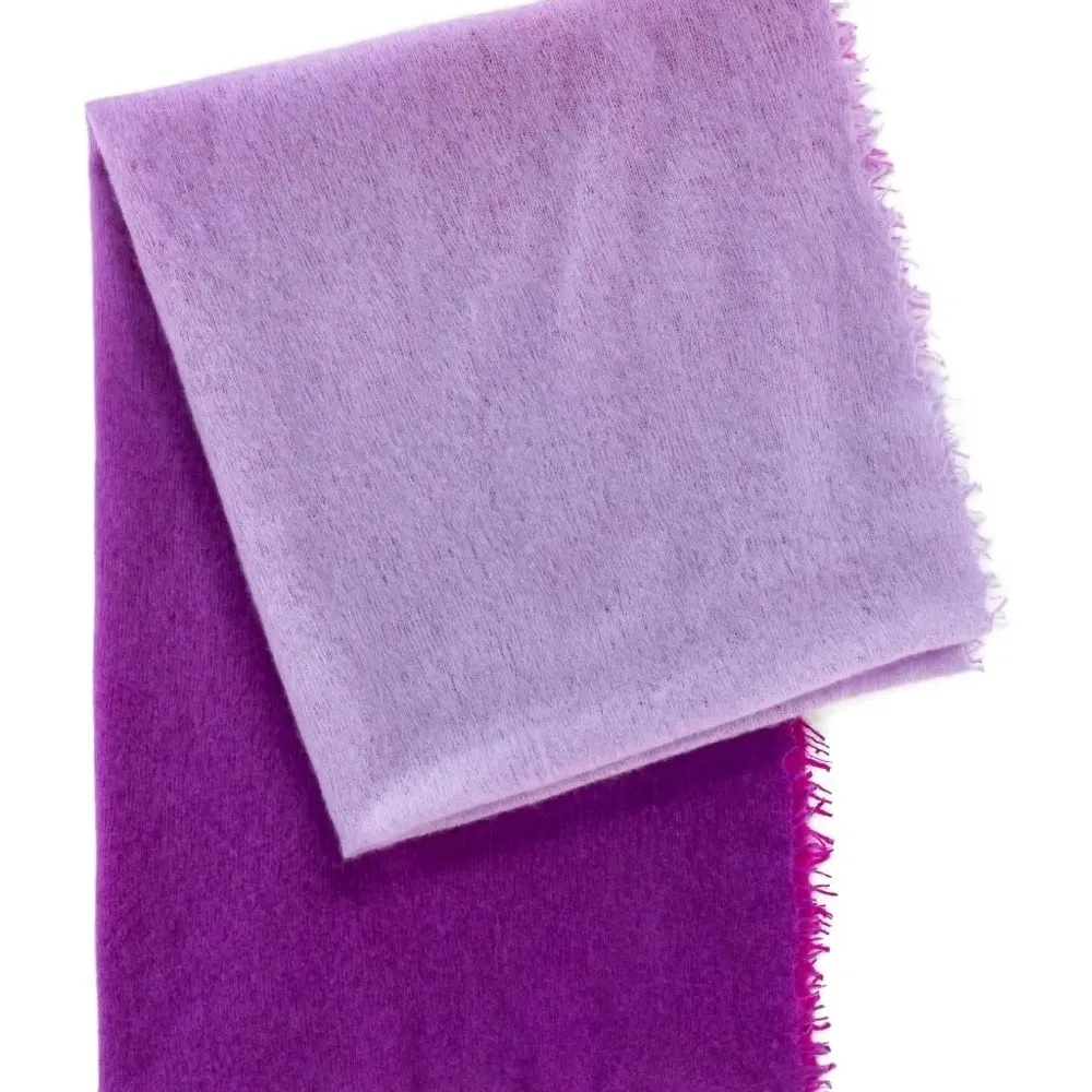 Шарф с бахромой