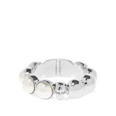 Кольцо с черепом и жемчугом