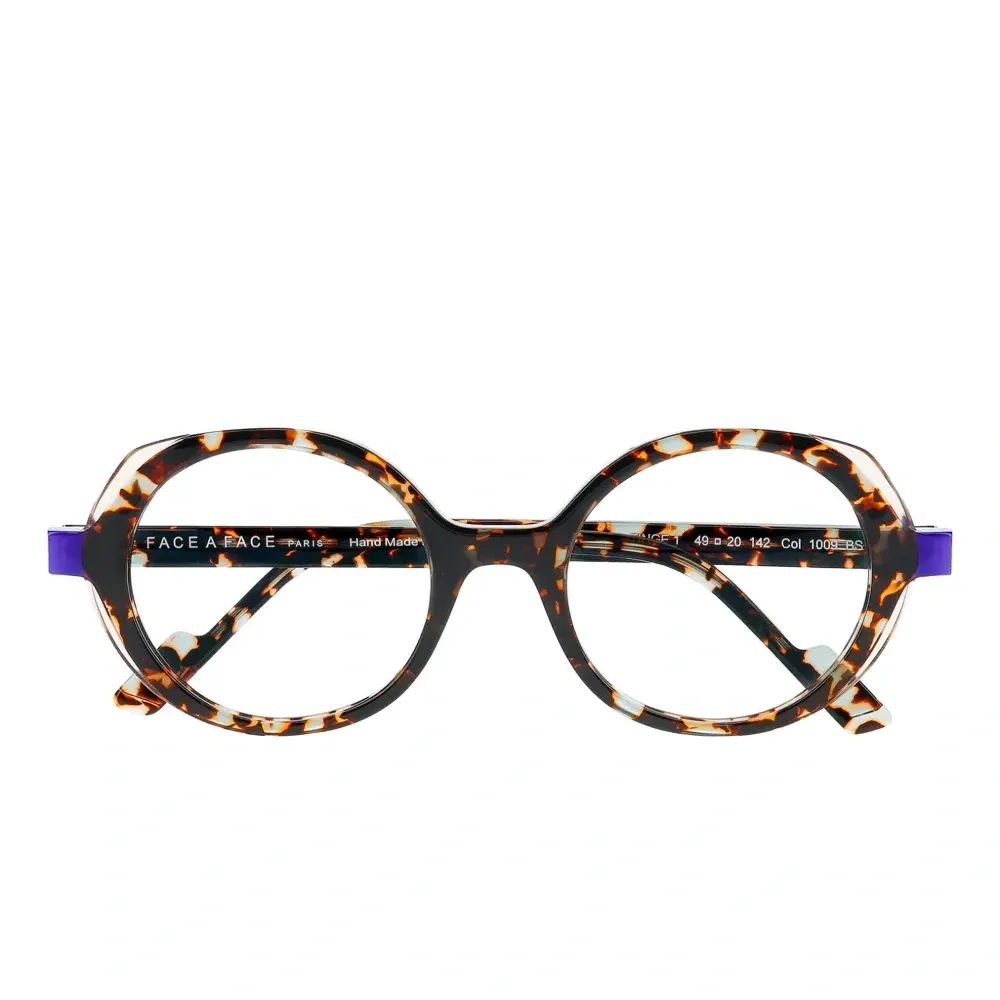 Овальные очки в оправе tinge1