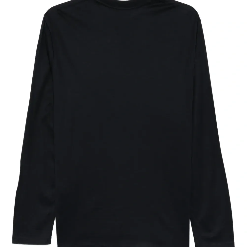 Футболка с длинными рукавами и логотипом Футболка с длинными рукавами и логотипом