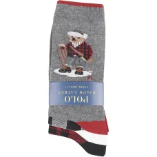 Комплект из трех пар носков Polo Bear