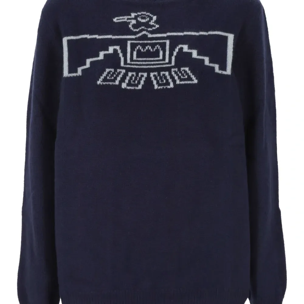 Свитер с графическим принтом