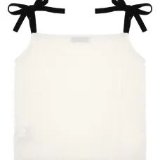 Топ с двумя бантами