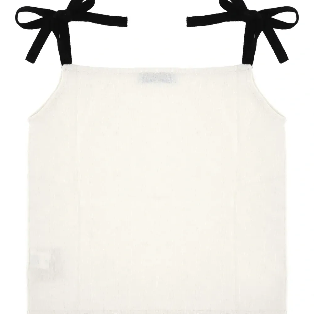 Топ с двумя бантами