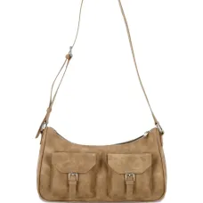 Мини-сумка кроссбоди Joey с пряжкой и карманом Мини-сумка кроссбоди Joey с пряжкой и карманом