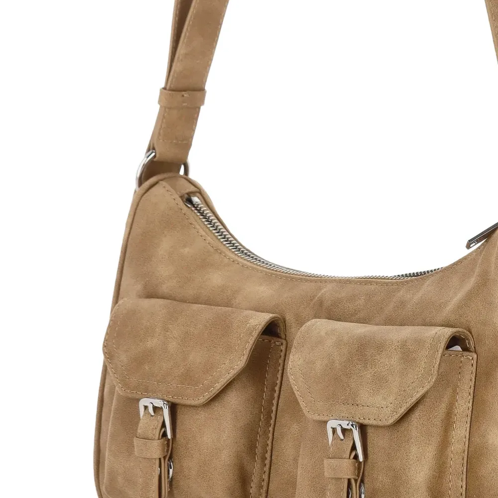 Мини-сумка кроссбоди Joey с пряжкой и карманом