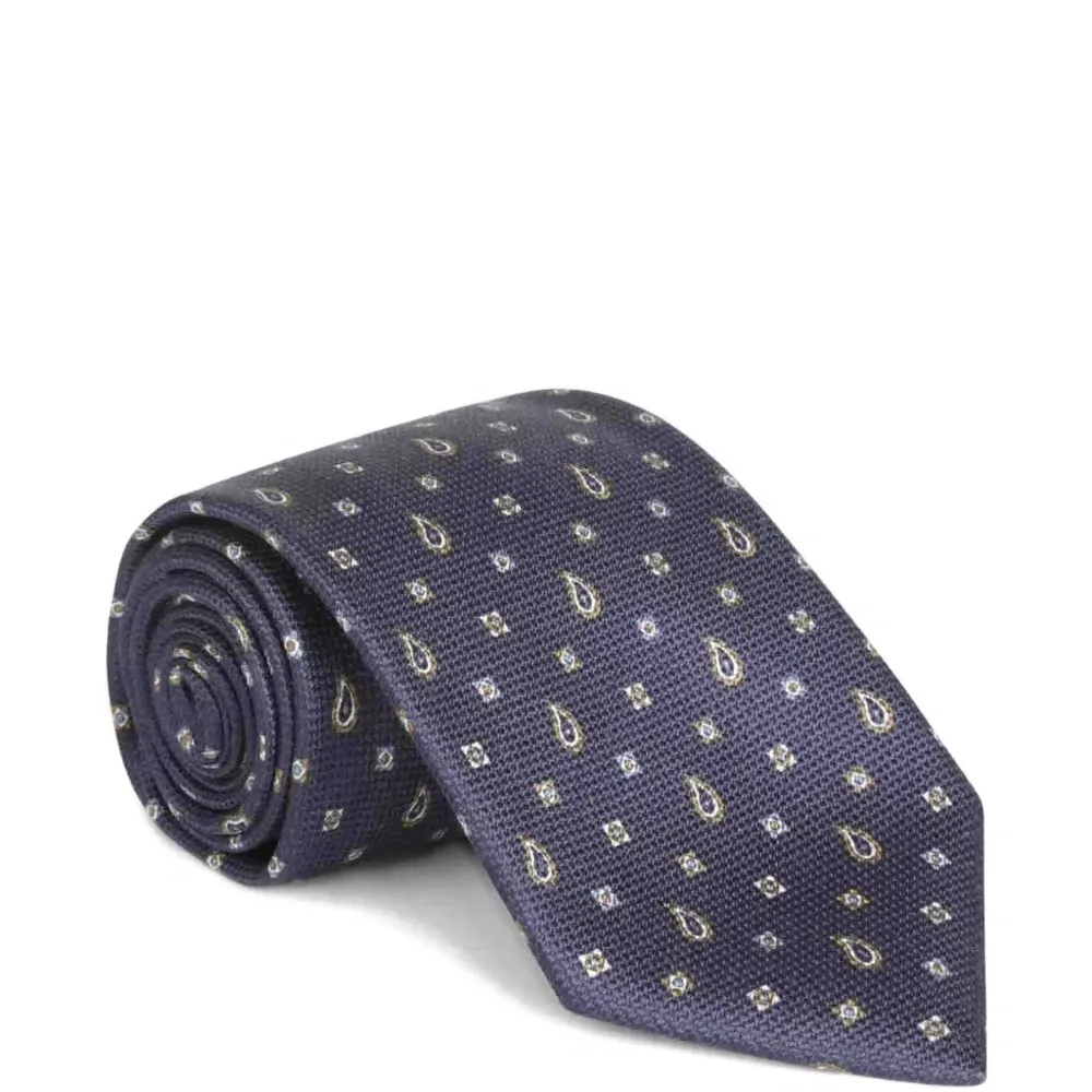 Галстук с узором «пейсли»