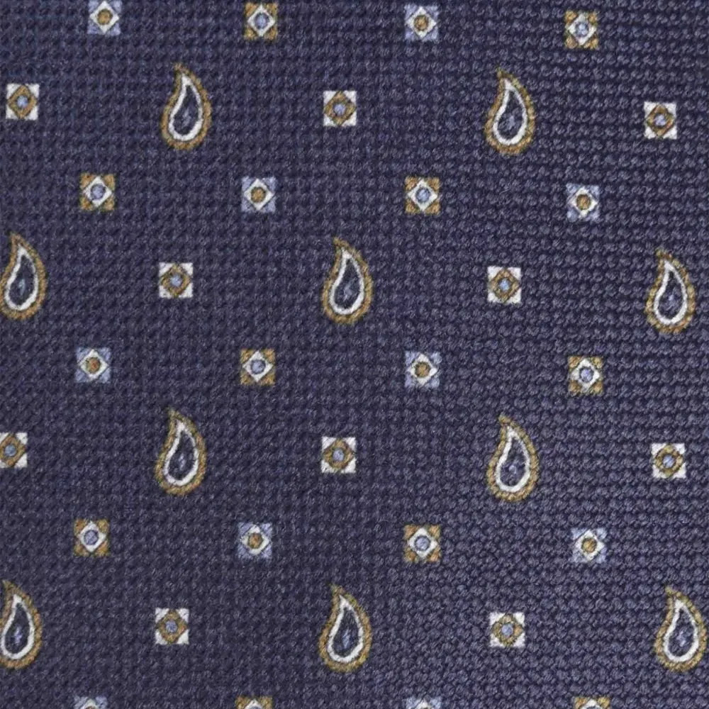 Галстук с узором «пейсли»