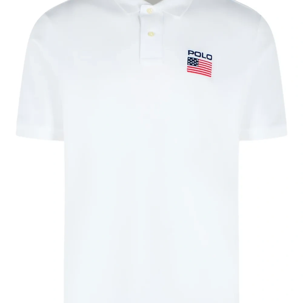 Поло с вышитым логотипом