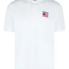 Поло с вышитым логотипом