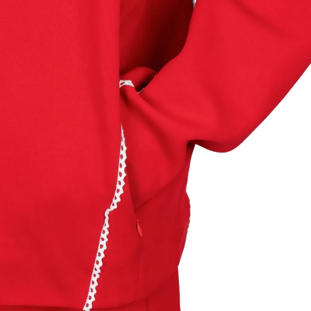 Худи на молнии с отделкой кружевом X Arte Antwerp Худи на молнии с отделкой кружевом X Arte Antwerp