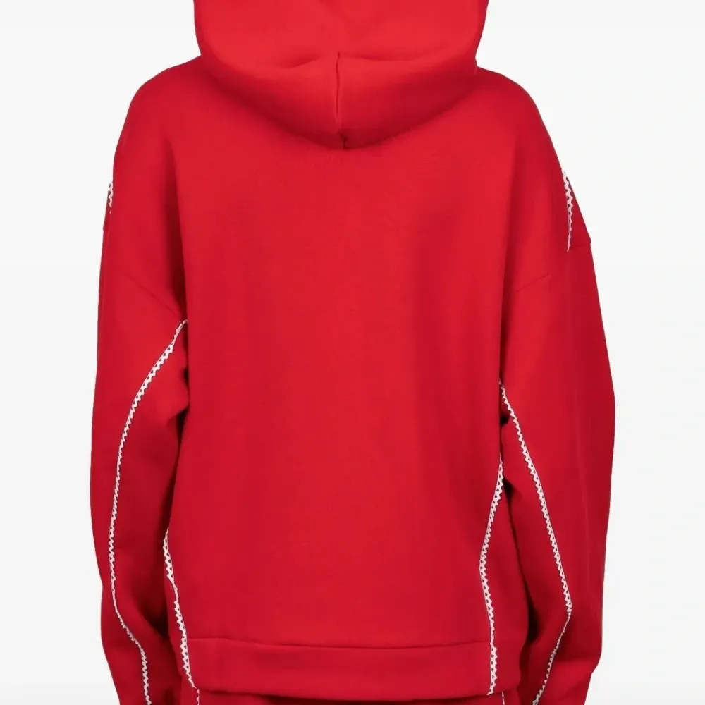 Худи на молнии с отделкой кружевом X Arte Antwerp Худи на молнии с отделкой кружевом X Arte Antwerp