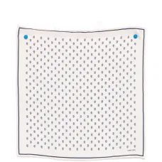 Шелковый шарф с узором