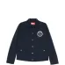 Пиджак с нашивкой и пуговицами
