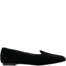 Лоферы с цветочной вышивкой Лоферы с цветочной вышивкой