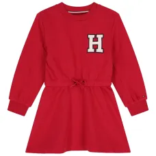 Платье-свитшот с логотипом