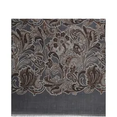 Шарф с принтом "пейсли"