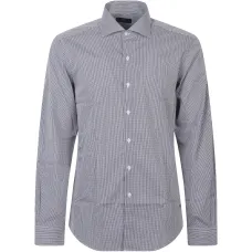 Рубашка в полоску на пуговицах