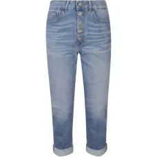 Джинсы на пуговицах